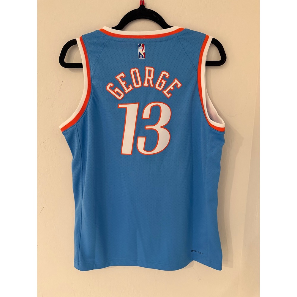 YOUTH Nike LA Clippers Paul George 13 City Edition Jersey Size Large (14-16) NWT - Picture 3 of 7